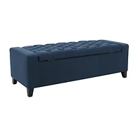 Hikaru Storage Tufted Bench