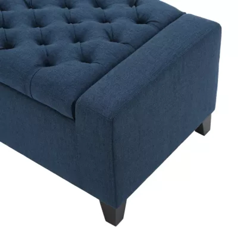 Hikaru Storage Tufted Bench