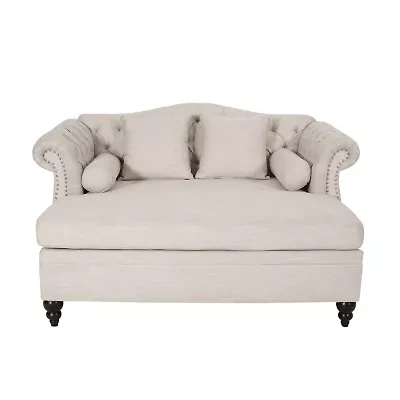 Wellen Nailhead Trim Chaise Lounge