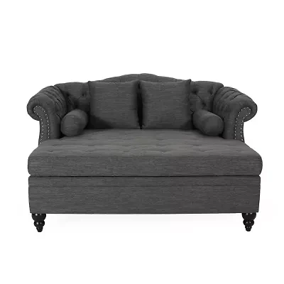 Wellen Nailhead Trim Chaise Lounge