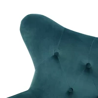 Seigfried Tufted Upholstered Wingback Chair