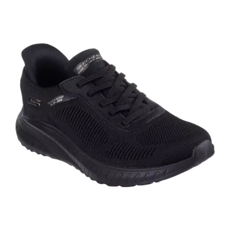 Skechers Bobs Hands Free Slip-Ins Squad Chaos Current Muse Womens Slip-On Walking Shoes