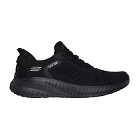 Skechers Bobs Hands Free Slip-Ins Squad Chaos Current Muse Womens Slip-On Walking Shoes
