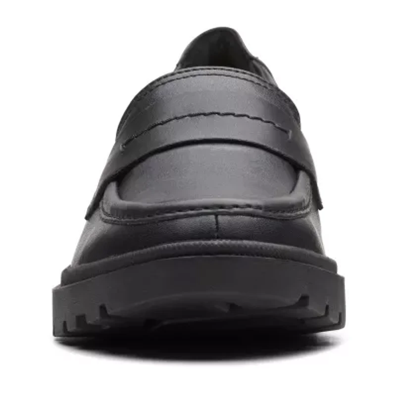 Clarks Call Ease Womens Moc Closed Toe Loafers