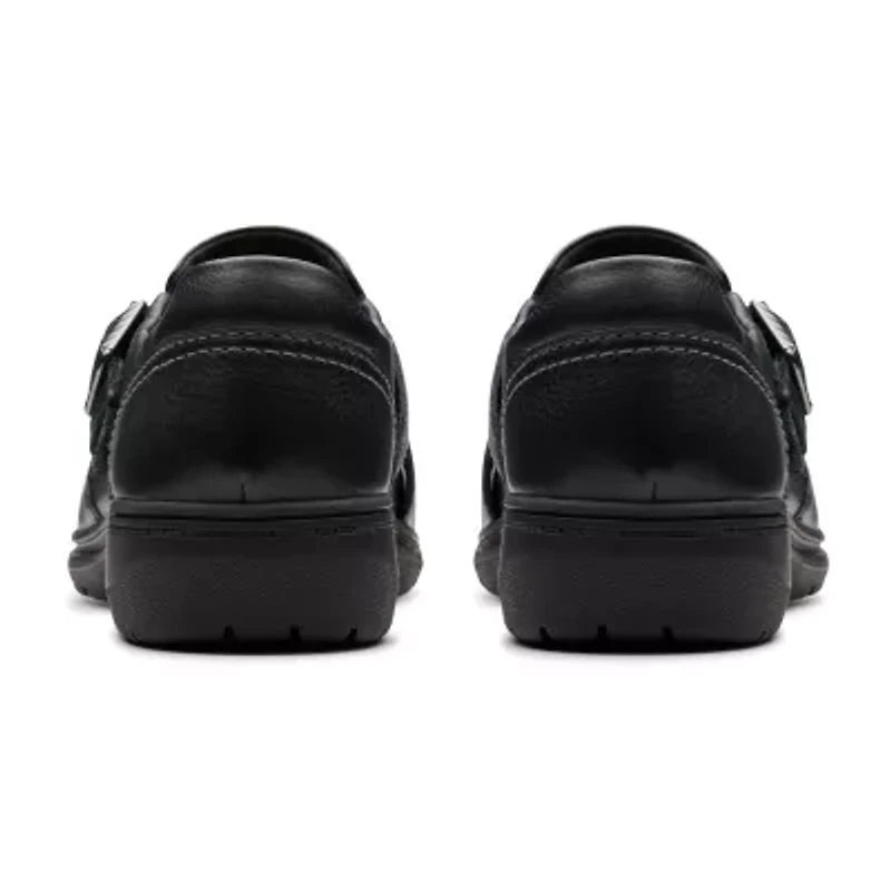 Clarks Carleigh Jaz Womens Round Closed Toe Slip-On Shoe