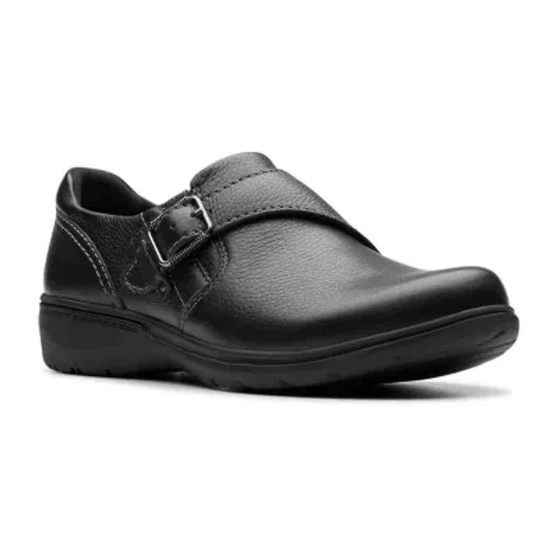 Clarks Carleigh Jaz Womens Round Closed Toe Slip-On Shoe