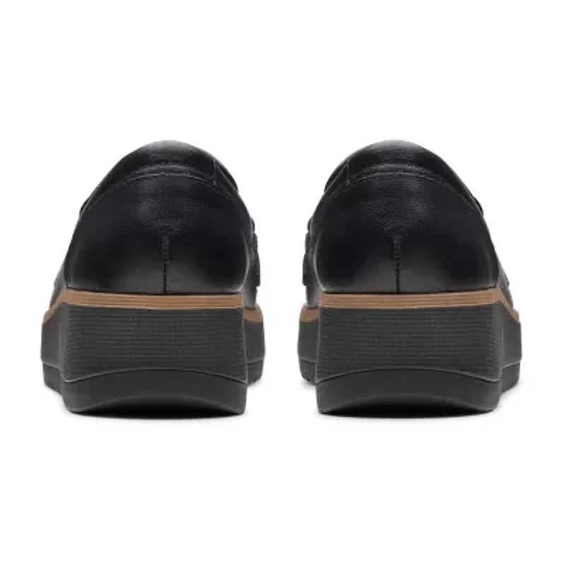 Clarks Zylah May Womens Moc Closed Toe Loafers