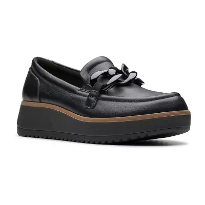 Clarks Zylah May Womens Moc Closed Toe Loafers