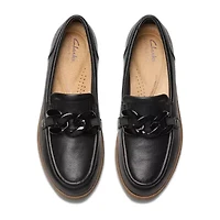 Clarks Zylah May Womens Moc Closed Toe Loafers