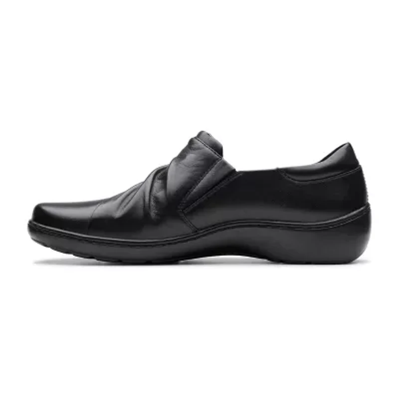 Clarks Cora Aubrie Womens Round Closed Toe Slip-On Shoe