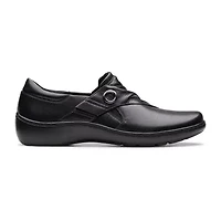 Clarks Cora Aubrie Womens Round Closed Toe Slip-On Shoe