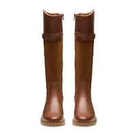 Clarks Womens Maye Carly Stacked Heel Riding Boots