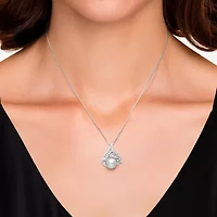 Womens White Cultured Freshwater Pearl Sterling Silver Marquise 2-pc. Jewelry Set