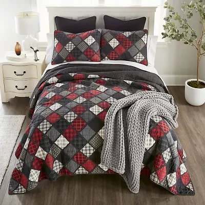 Donna Sharp Lumberjack 3-pc. Hypoallergenic Quilt Set