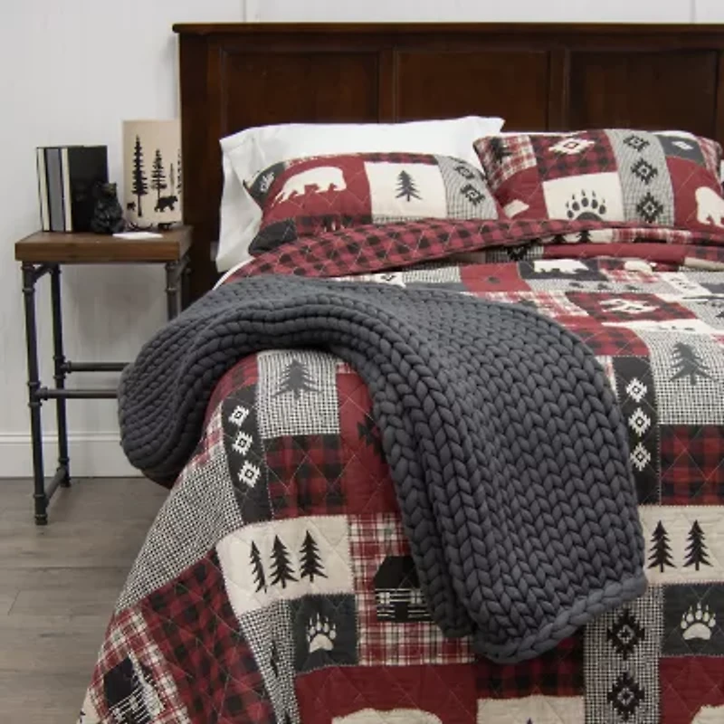 Donna Sharp Bear Peak Hypoallergenic Quilt Set