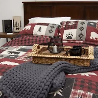Donna Sharp Bear Peak Hypoallergenic Quilt Set