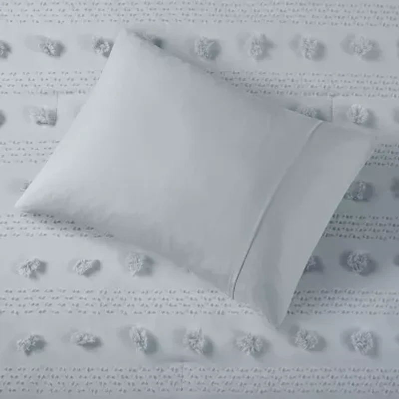 Intelligent Design Vera Clip Jacquard Comforter Set With Sham