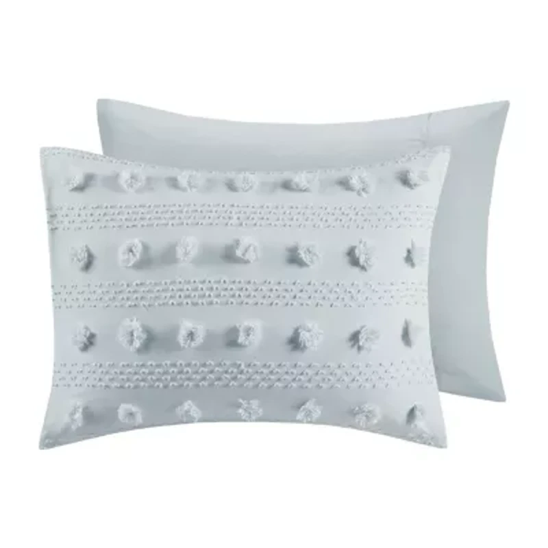 Intelligent Design Vera Clip Jacquard Comforter Set With Sham