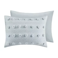 Intelligent Design Vera Clip Jacquard Comforter Set With Sham