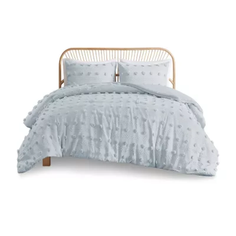 Intelligent Design Vera Clip Jacquard Comforter Set With Sham