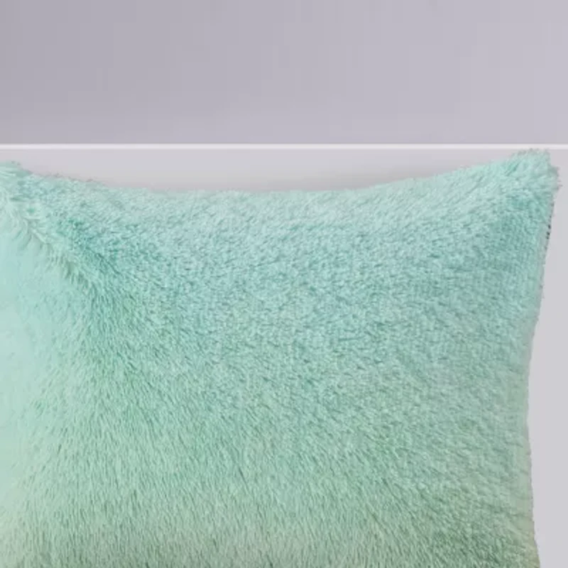 Intelligent Design Talia Ultra Cozy & Soft Ombre Shaggy Faux Fur Comforter Set With Sham