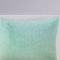 Intelligent Design Talia Ultra Cozy & Soft Ombre Shaggy Faux Fur Comforter Set With Sham
