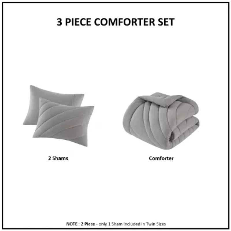 Intelligent Design Juniper Midweight Comforter Set