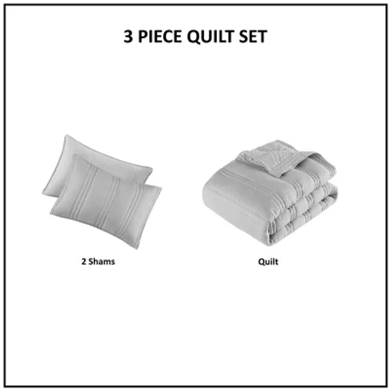 Intelligent Design Toren 3-pc. Quilt Set