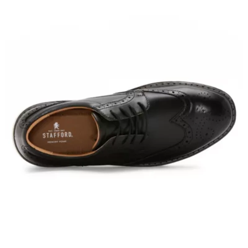Stafford Arthur Mens Wing Closed Toe Oxford Shoes