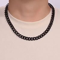 Mens Stainless Steel 12mm Chunky Curb Chain