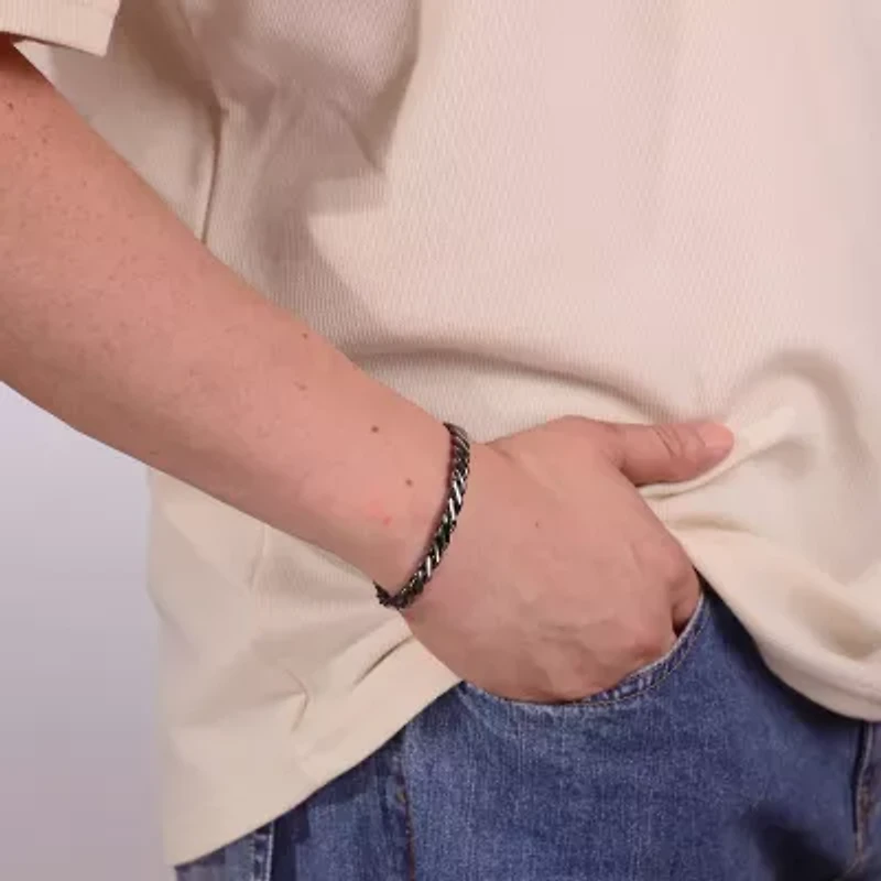 Mens Stainless Steel Cuff Bracelet