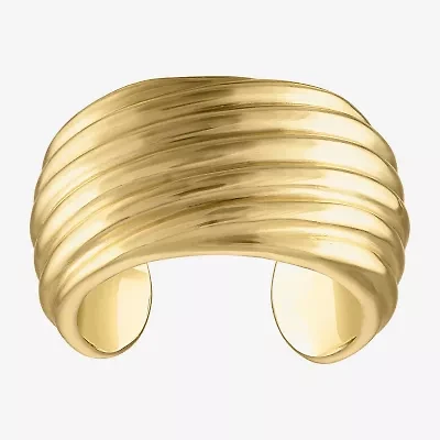 Womens 14K Gold Over Silver Cocktail Ring