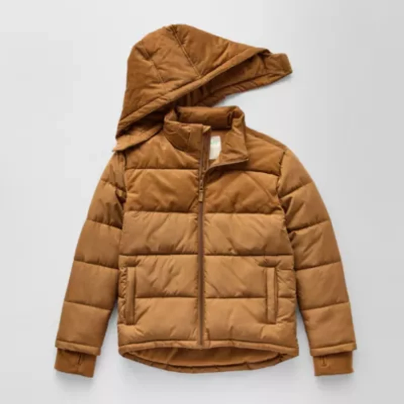 Thereabouts Little & Big Kid Boys Water Resistant Heavyweight Puffer Jacket