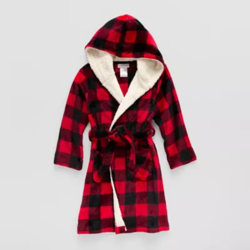 Boys Fleece Long Sleeve Knee Length Robe