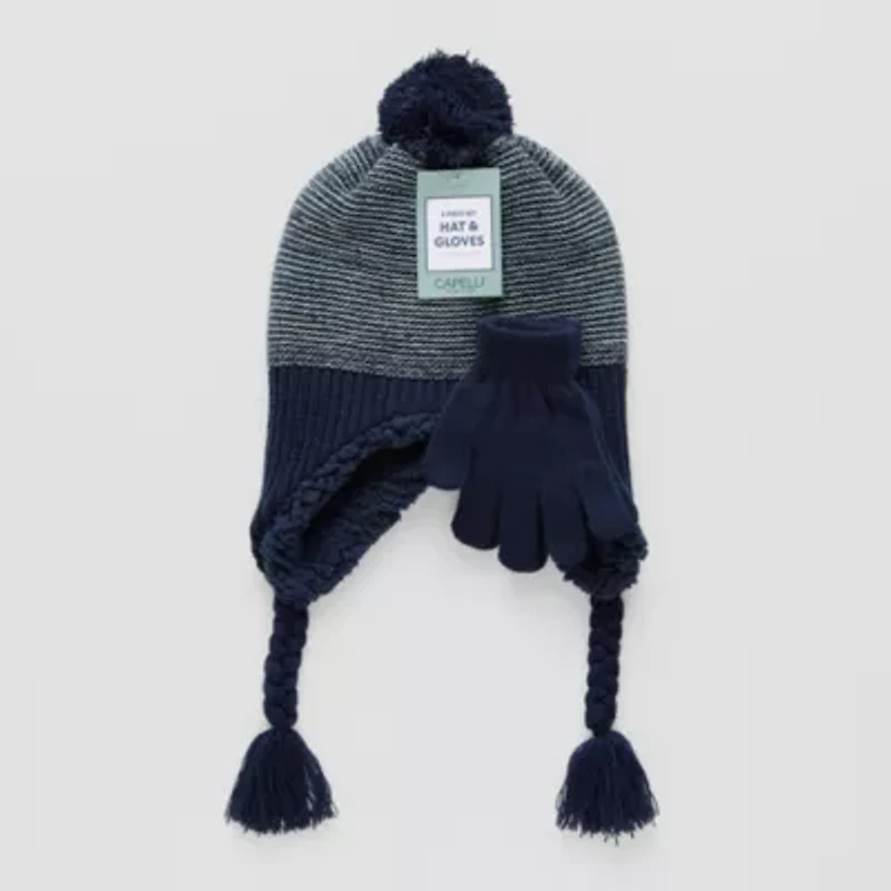 Capelli of N.Y. Big Kid Boys 2-pc. Cold Weather Set