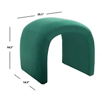 Kibo Cushioned Ottoman