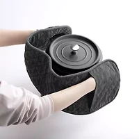 No 918 Portina Quilted Kitchen Double Oven Mitt Set