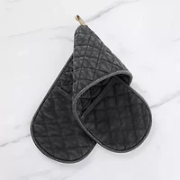 No 918 Portina Quilted Kitchen Double Oven Mitt Set