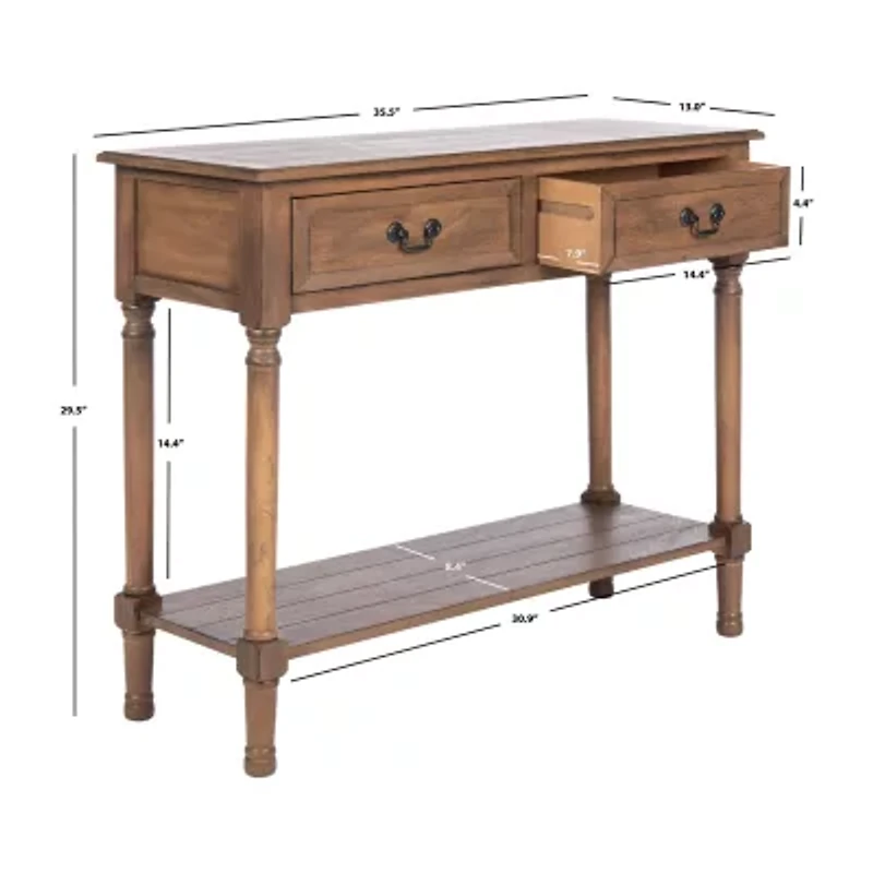 Safavieh Primrose 2-Drawer Console Table