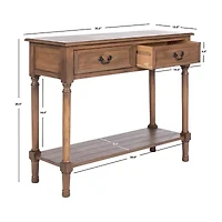 Safavieh Primrose 2-Drawer Console Table