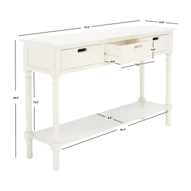 Safavieh Landers 3-Drawer Console Table