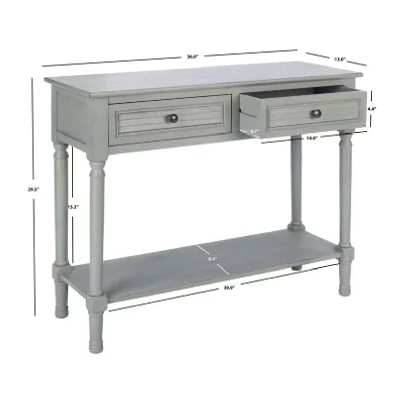 Safavieh Tate 2-Drawer Console Table