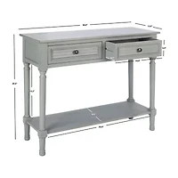 Safavieh Tate 2-Drawer Console Table
