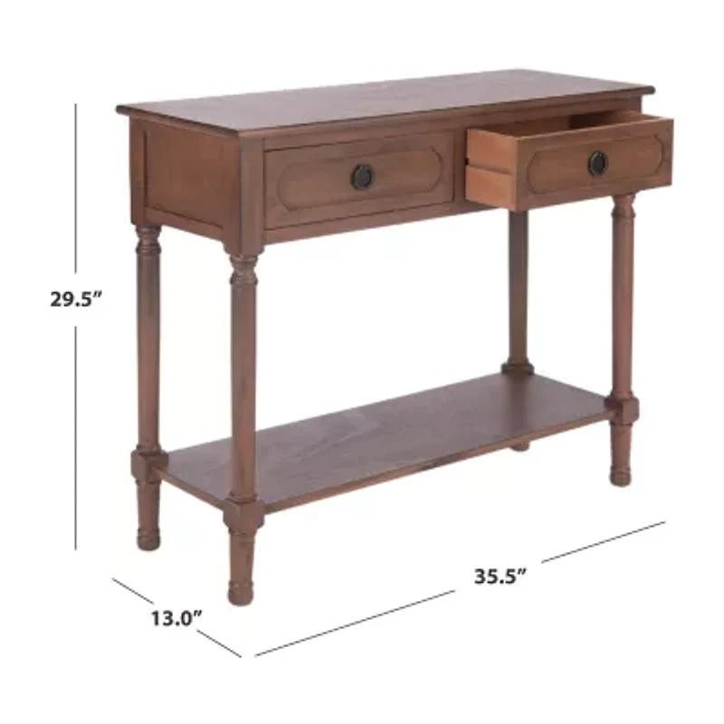 Allura 2-Drawer Console Table