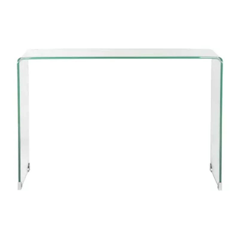 Ambler Glass Console Table