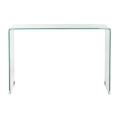 Ambler Glass Console Table