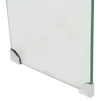 Ambler Glass Console Table