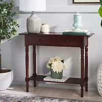 Rosemary Storage 2-Drawer Console Table