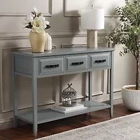 Safavieh Aiden Storage 3-Drawer Console Table