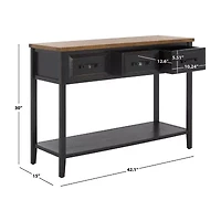 Safavieh Aiden Storage 3-Drawer Console Table